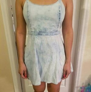 Jean mini dress